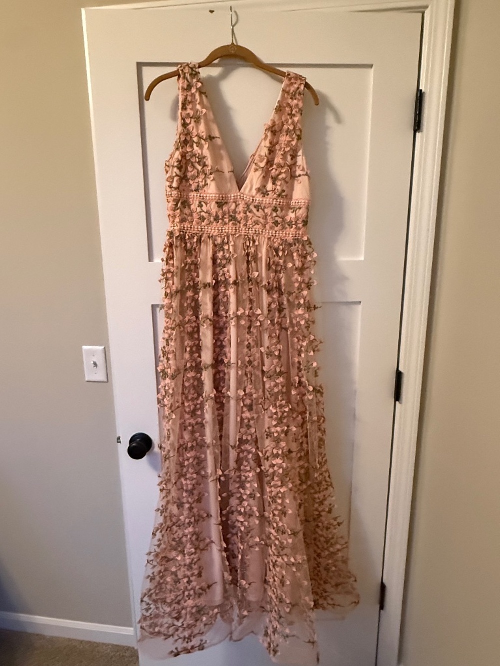 Pink Floral Dress